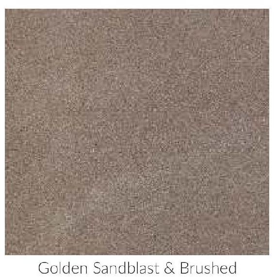 Golden Sandblast Brushed Sandstone and Limestone Paving Stone