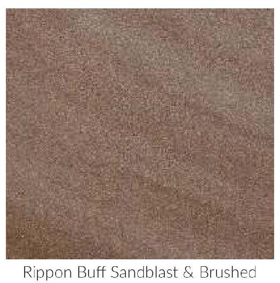 Rippon Buff Sandblast Brushed Sandstone and Limestone Paving Stone