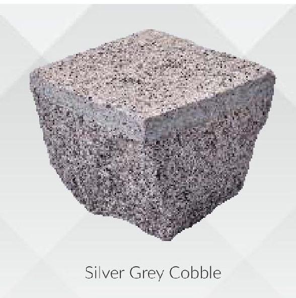 Silver Grey Granite Cobbles