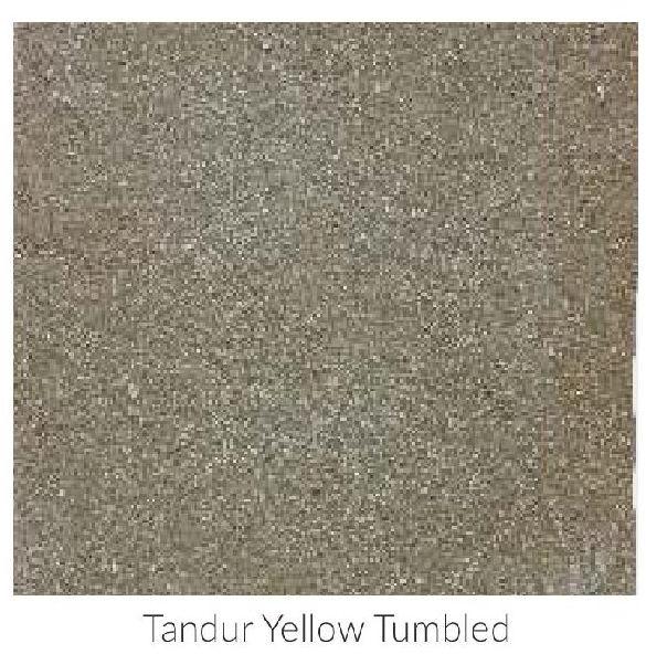 Tandur Yellow Tumbled Limestone Tile