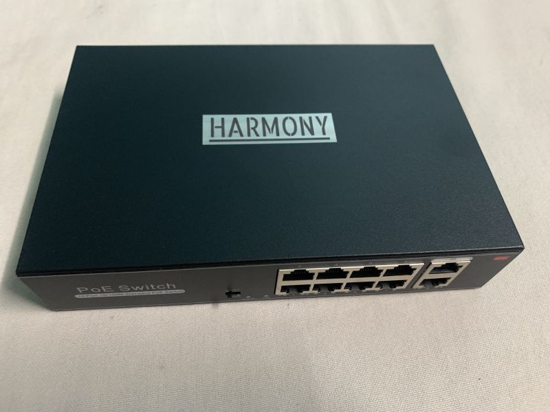 HARMONY 8 Port PoE Switch HL-P82-B1