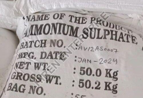 White Ammonium Sulphate Powder