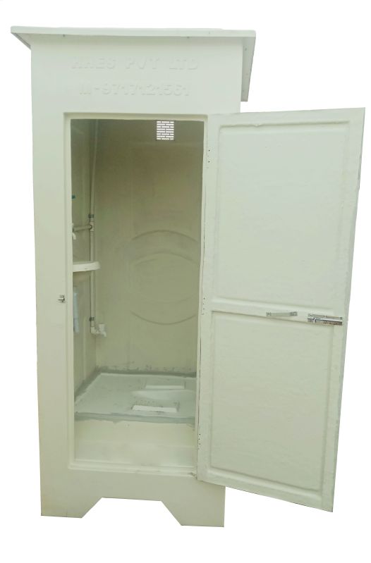 FRP Single Seater Toilet Cabin