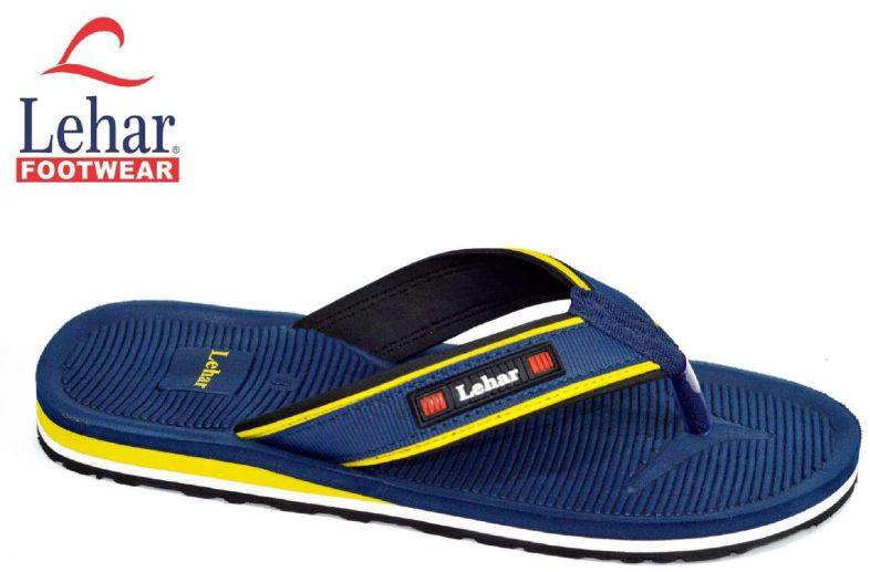 Mens Blue Casual Slippers