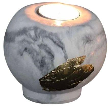 Decoration Round Concrete T-Light Candle Holder