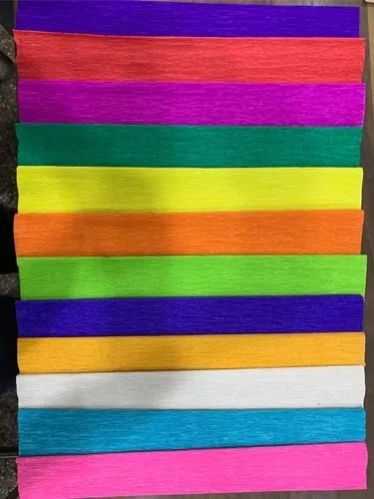Plain Crepe Paper Sheets