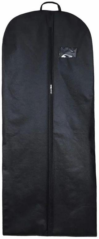 Black Woven Lehenga Cover Bag