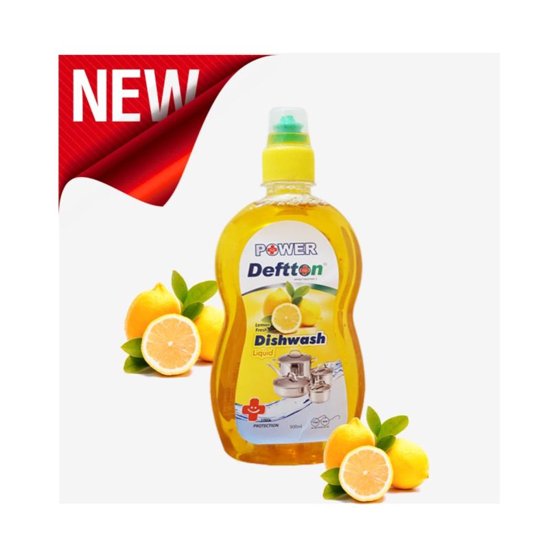 500ml Deftton Lemon Dish Wash Liquid