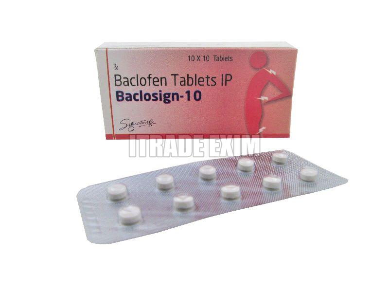 Baclosign 10mg Tablets