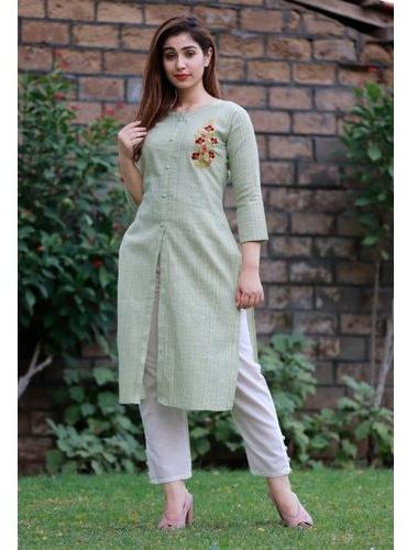 Ladies Cotton Long Kurti