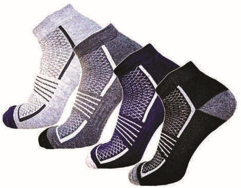 Unisex Full Terry Ankle Socks