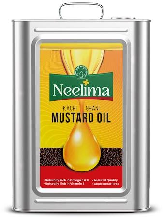 15L Neelima Kachi Ghani Mustard Oil