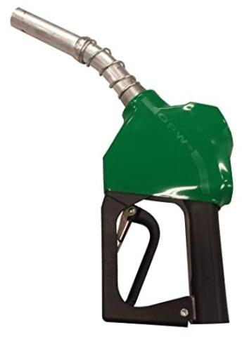 Green OPW Automatic Fuel Nozzle