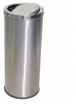 Royal Industries Stainless Steel Swing Dust Bin