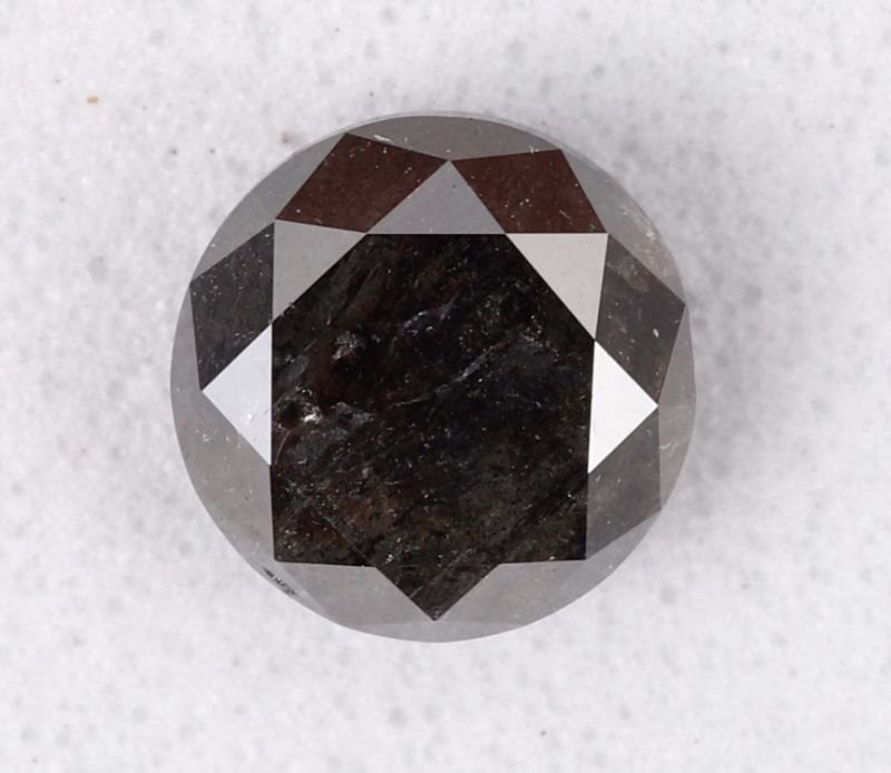 Gray Natural Salt And Pepper Loose Diamond