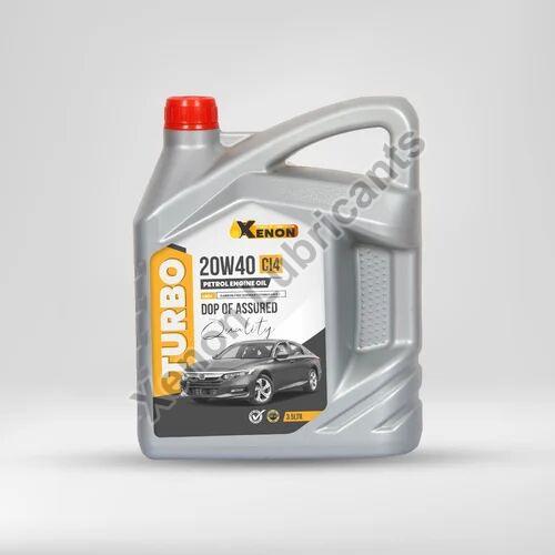 3.5 Litre Xenon 20W40 Turbo LMV CI4 Petrol Car Engine Oil