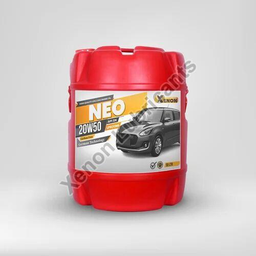 50 Litre Xenon 20W50 NEO SM LPG/CNG Car Engine Oil