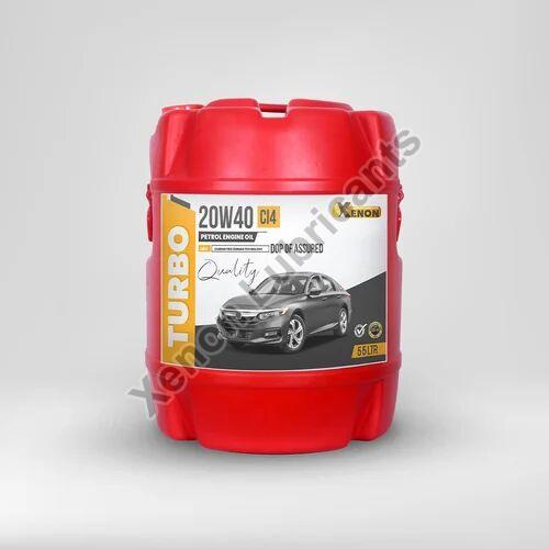 55 Litre Xenon 20W40 Turbo LMV CI4 Petrol Car Engine Oil