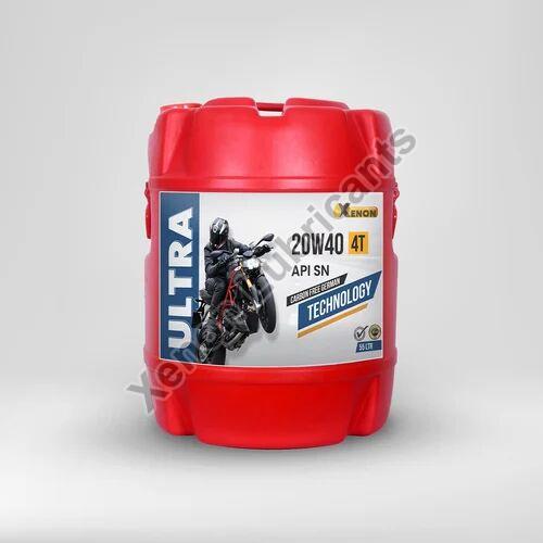 55 Litre Xenon 20W40 Ultra Synthetic 4T Bike Engine Oil