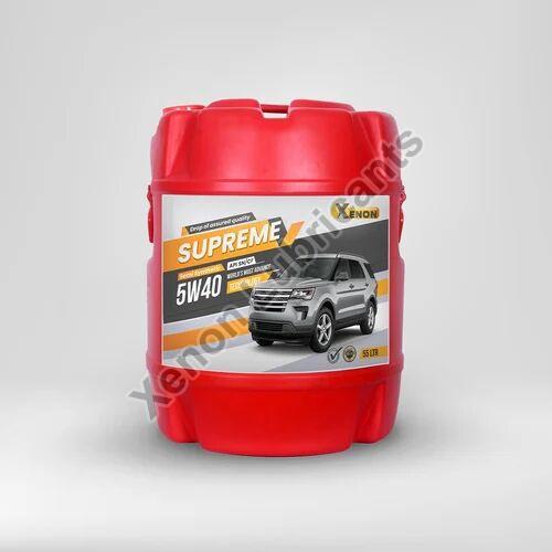 55 Litre Xenon 5W40 Supreme CI4 Car Engine Oil