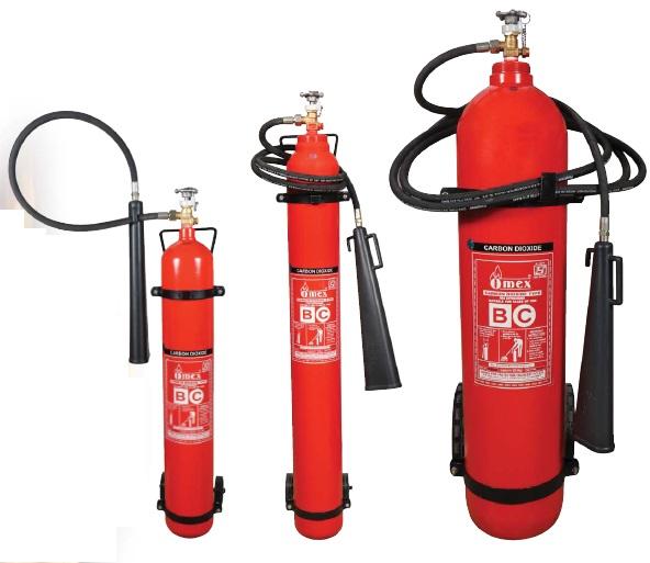 Carbon Di Oxide Mobile Fire Extinguisher