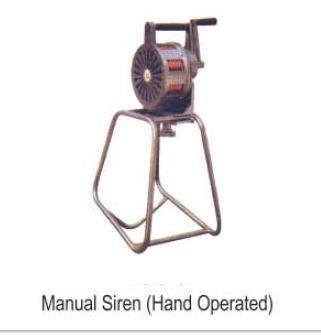 Hand Operated Siren