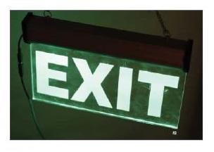 LED Exit Sign Board