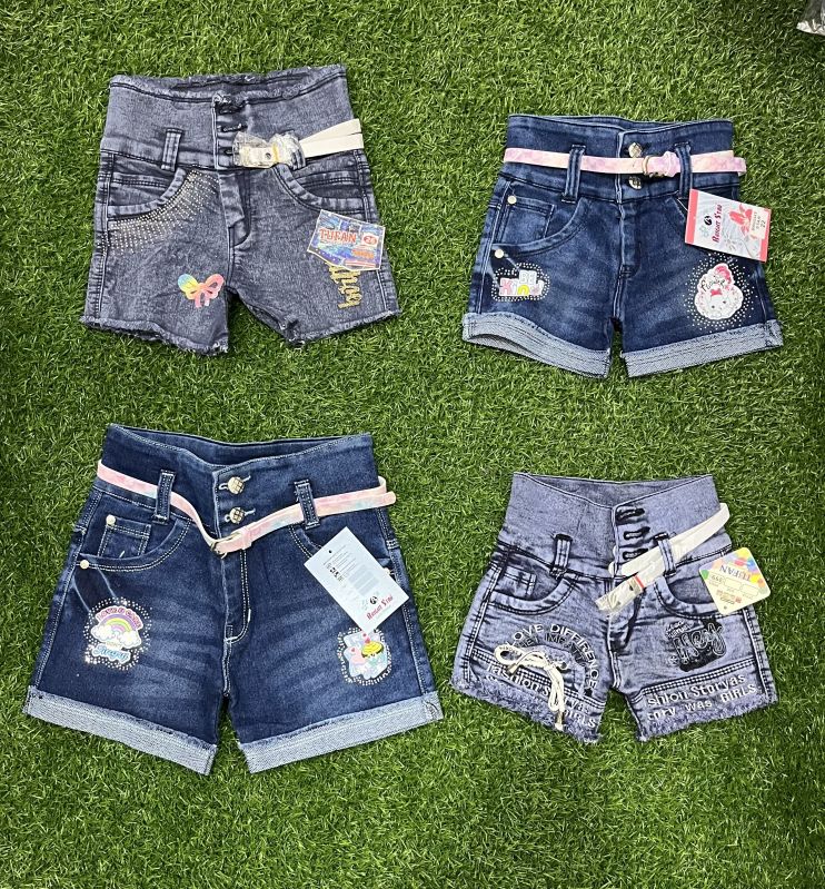 Girls Denim Shorts