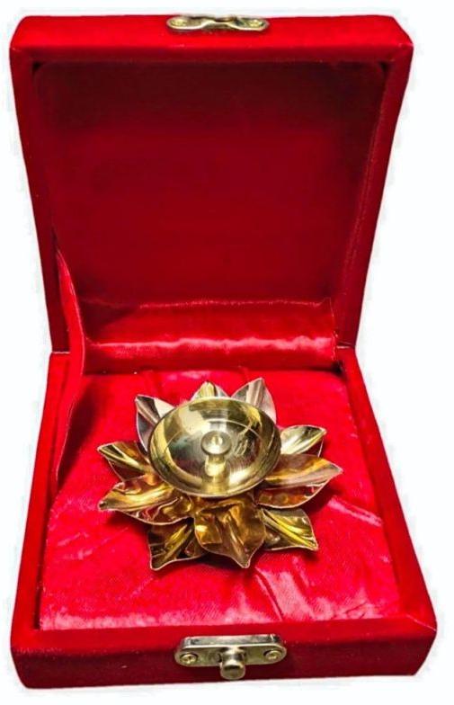 Brass Akhand Diya for Temple