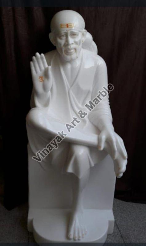 Marble Saibaba Statue