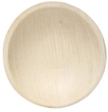 4 Inch Round Areca Leaf Plate