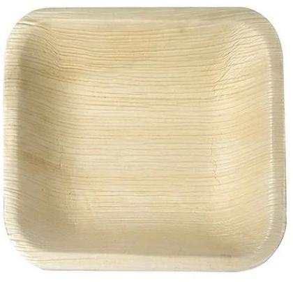 8 Inch Square Areca Leaf Plate