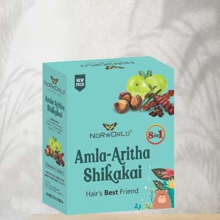 Norworld Amla Reetha Shikakai Mix Powder