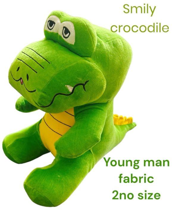 Smiley Crocodile Soft Toy