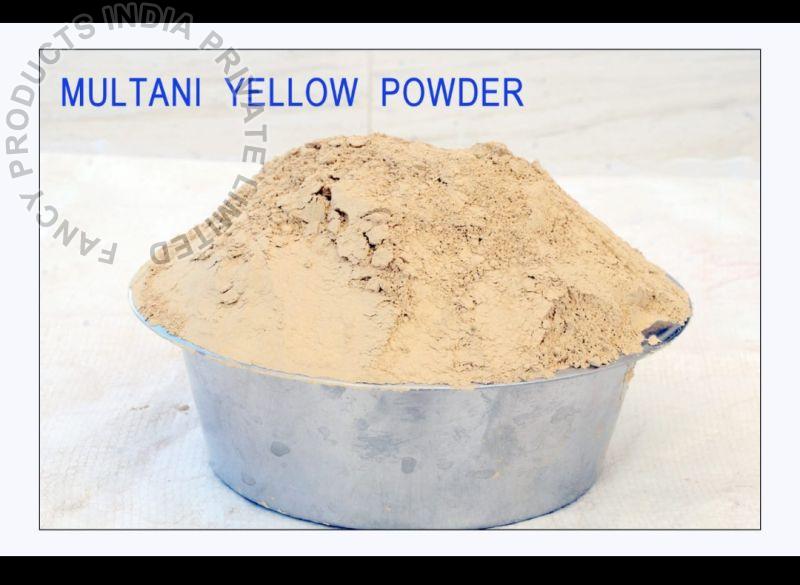 Yellow Premium Grade Multani Mitti Powder