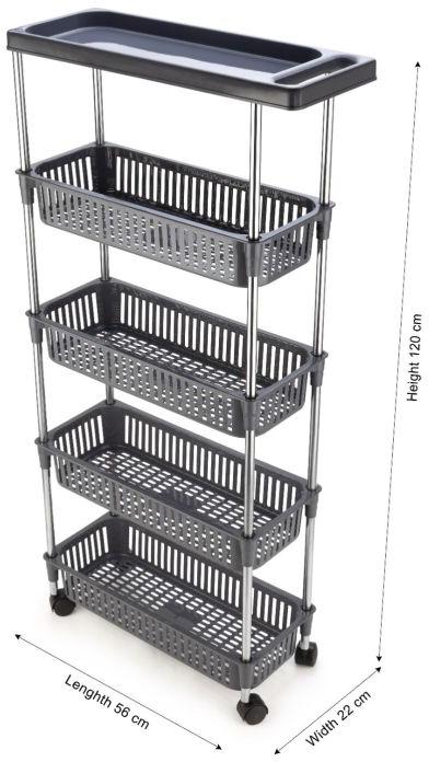 K-50733 Slim 5 Self Vegetable Rack