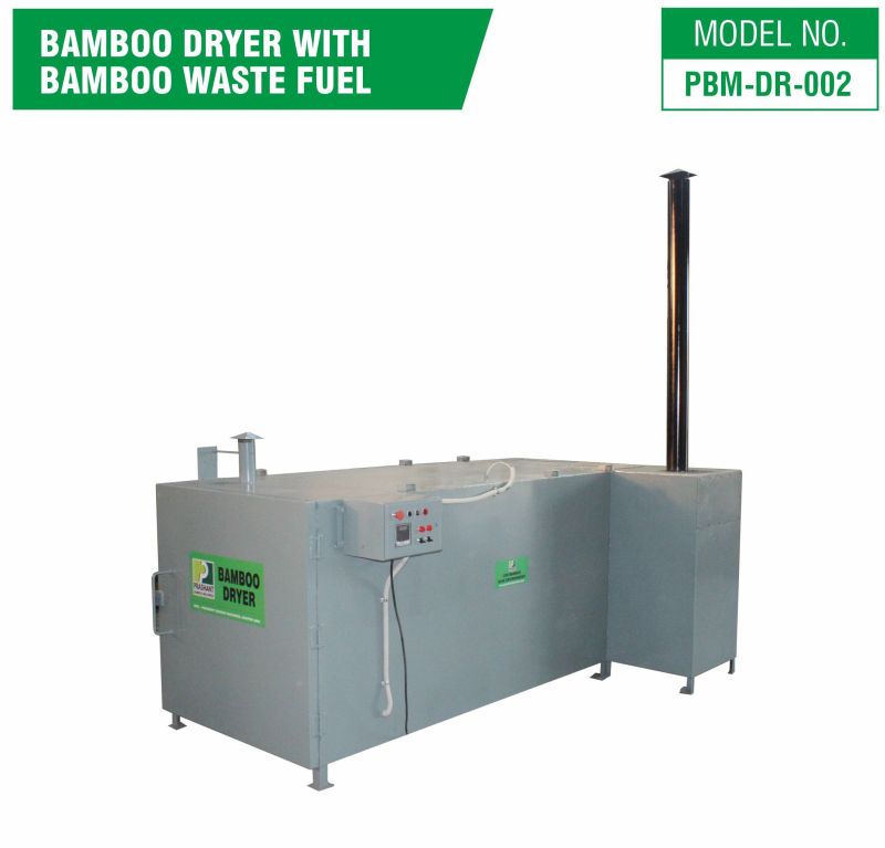 Bamboo Dryer with Bamboo Waste Fuel