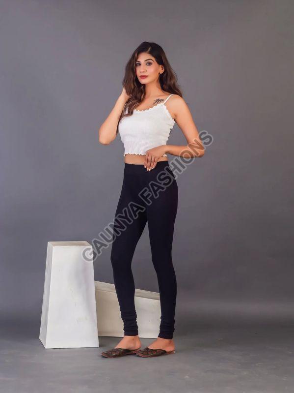 Black Churidar Leggings