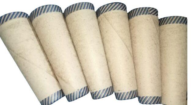 Blue Zebra Textile Paper Cone