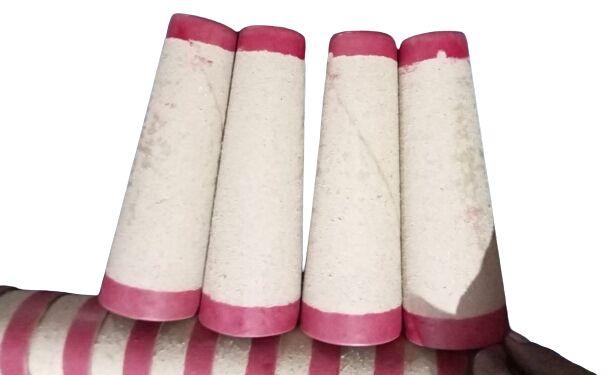 Pink Solide Textile Paper Cone