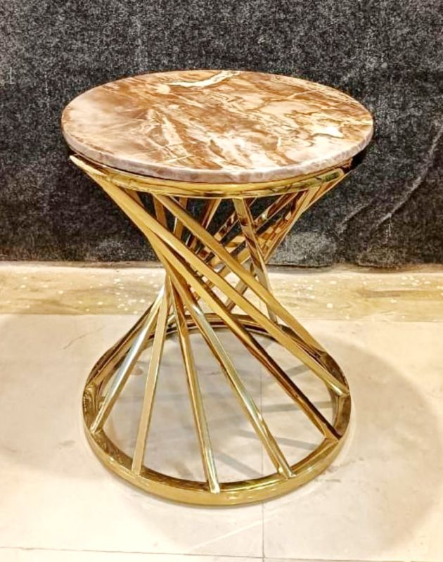 stainless steel round table