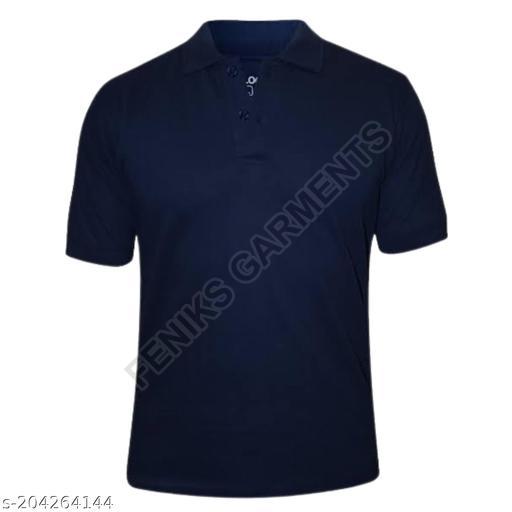 Mens Half Sleeve Cotton Polo T-Shirts