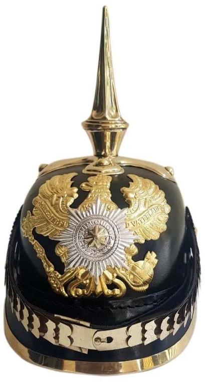Prussian Pickelhaube Collectible German Leather Helmet
