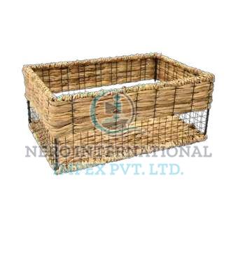 Bamboo Grid Basket