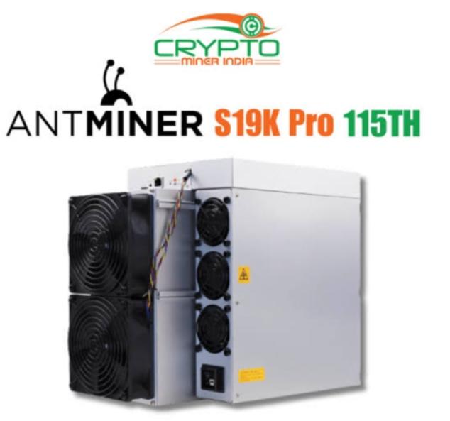 Bitmain S19K Pro 115TH Antminer