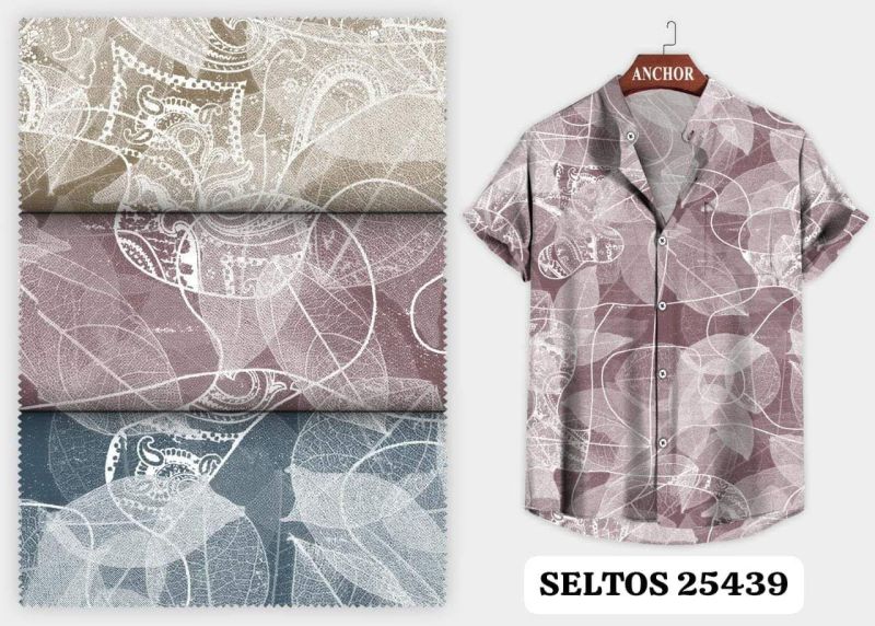 Seltos Printed Shirting Fabric