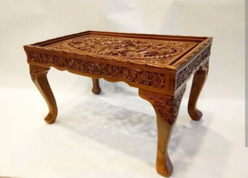 Carved Wooden Table