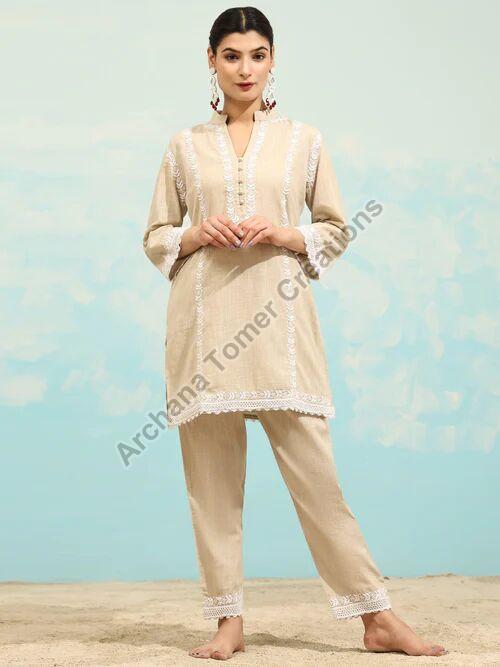 Ladies Chikankari Co Ord Set