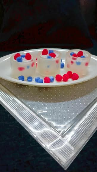 Glass Pudding Soap