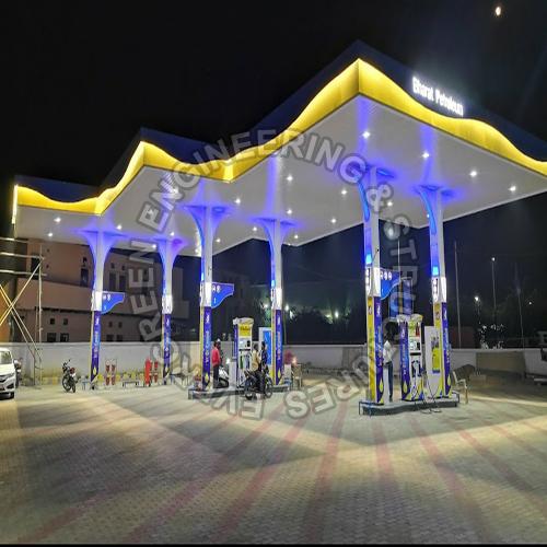 BPCL Petrol Pump Canopy